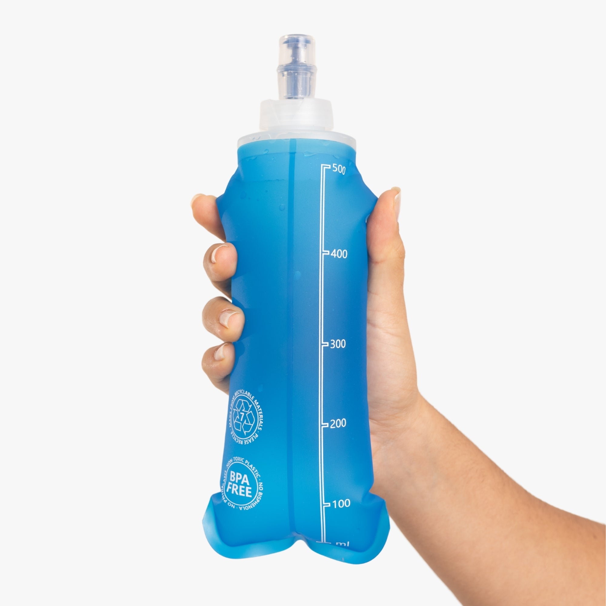 Garrafa Dobrável Liftus Soft Flask 500ml - Azul
