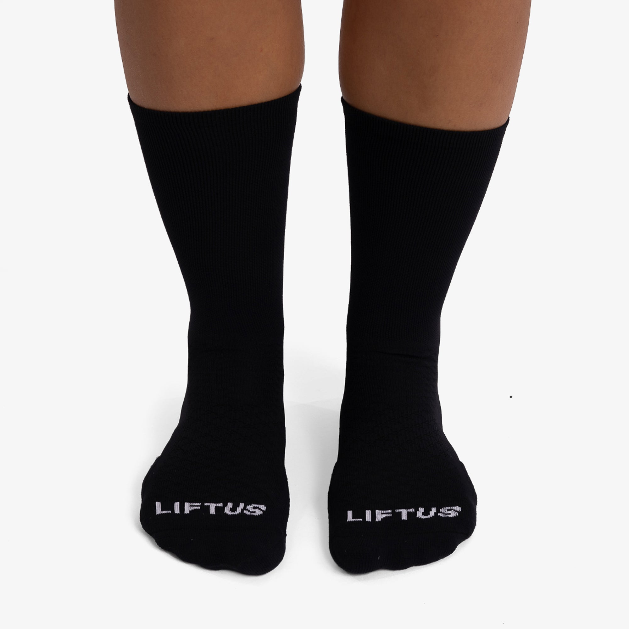 Meia Esportiva Liftus Performance - Cano Alto | Preto