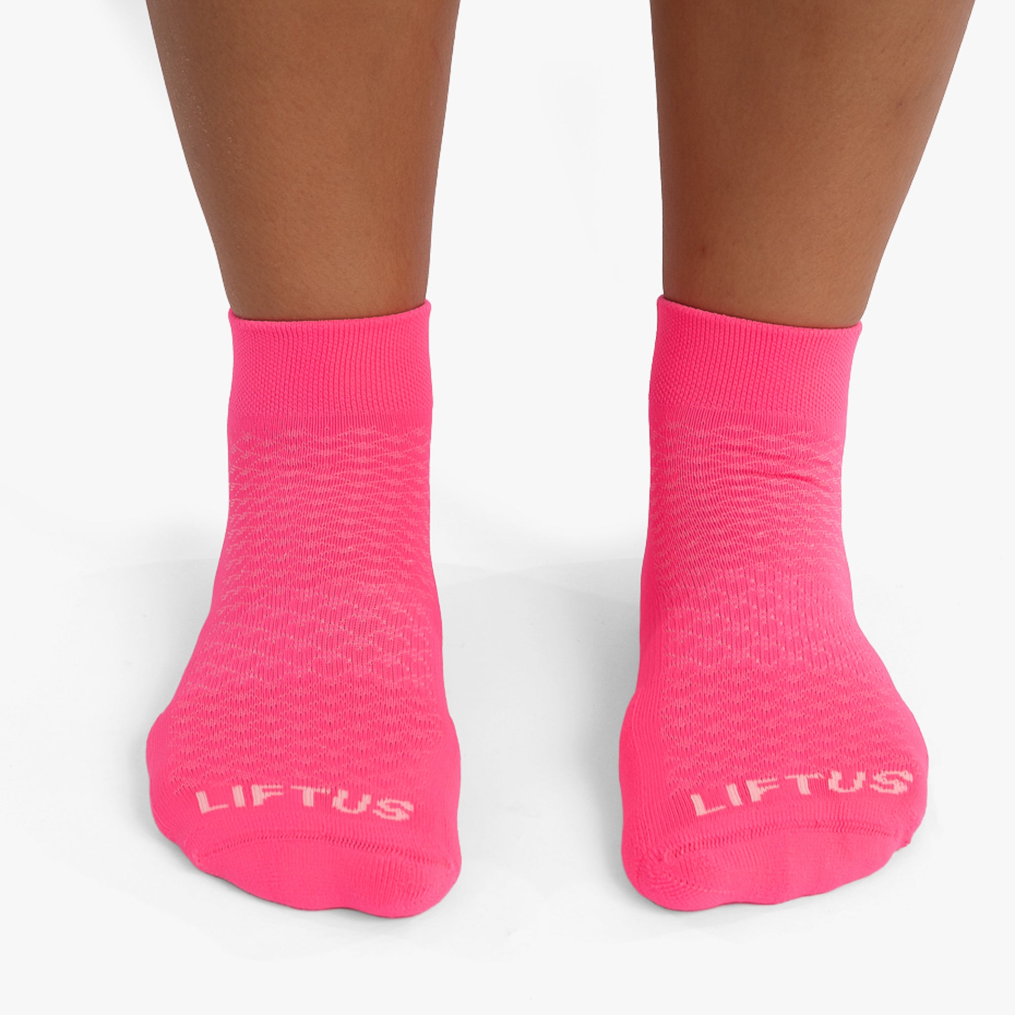 Meia Esportiva Liftus Performance - Cano Curto | Rosa Pink