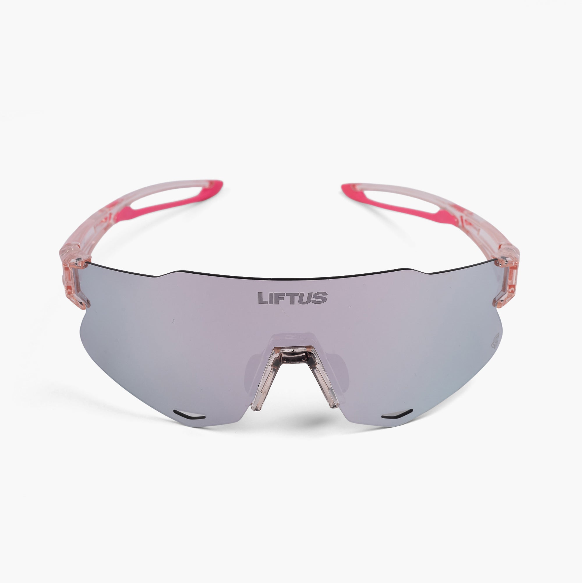 Óculos de Sol Esportivo Liftus Rise - Rosa Espelhado | Rosa Transparente