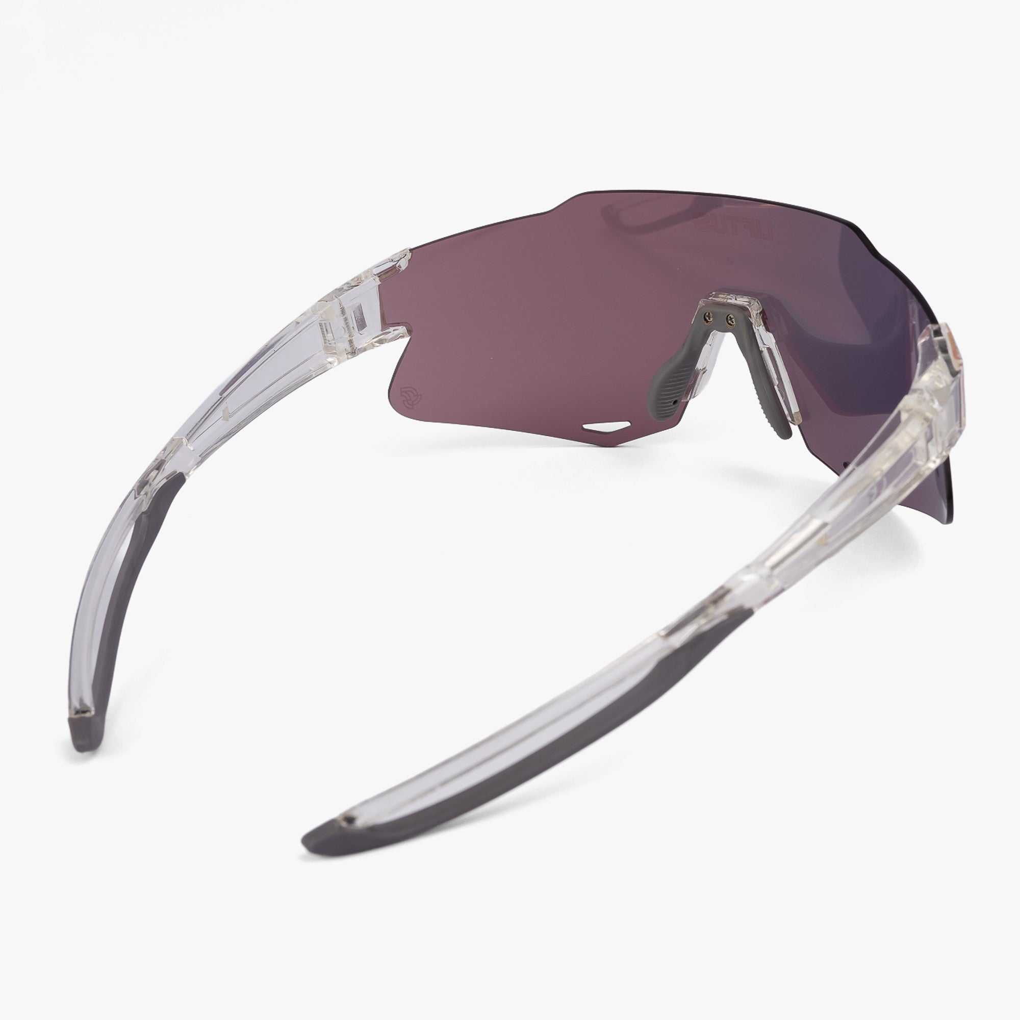 Óculos de Sol Esportivo Liftus Rise - Vermelho e Roxo Espelhado | Transparente