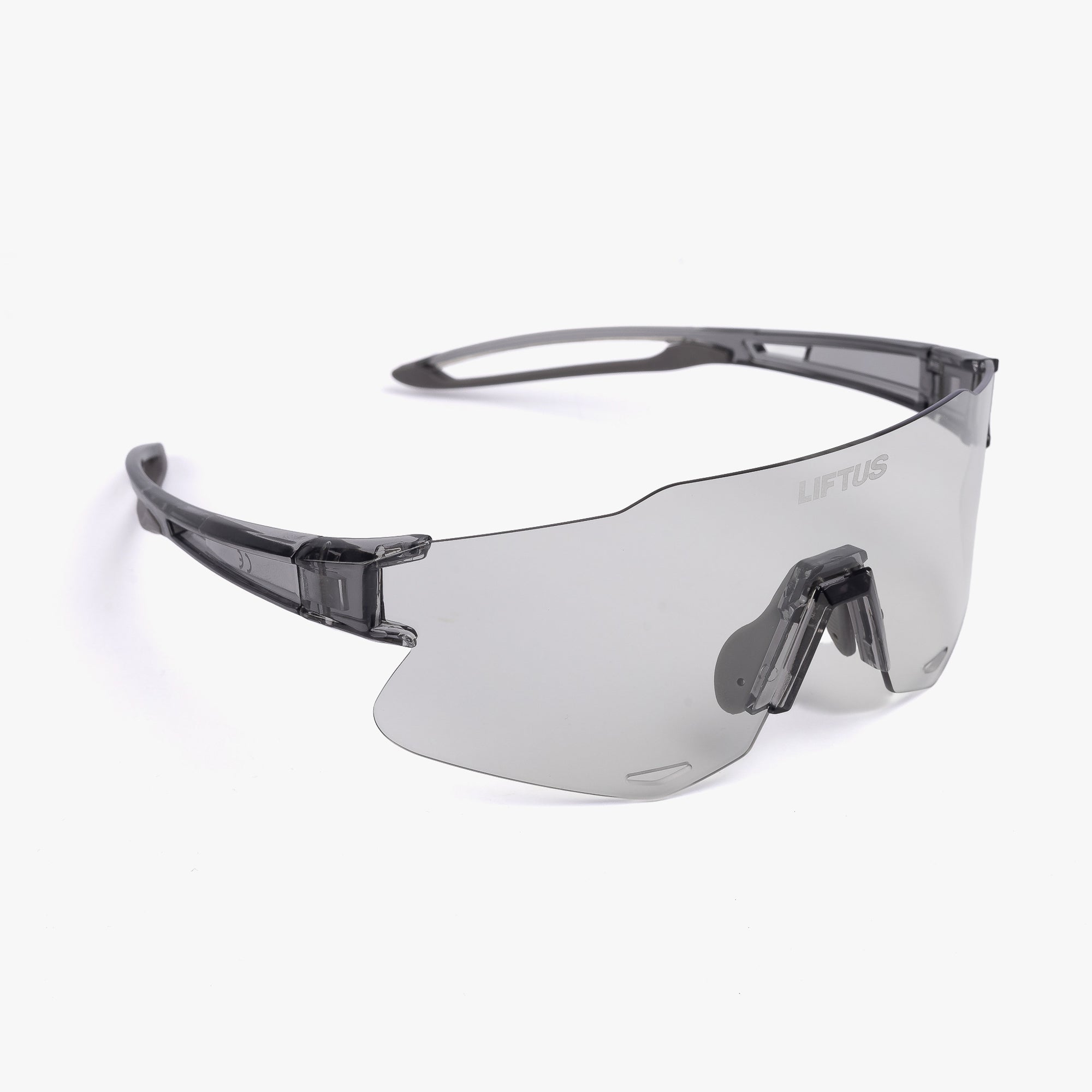 Óculos de Sol Esportivo Liftus Rise - Preto Fotocromático | Cinza Transparente