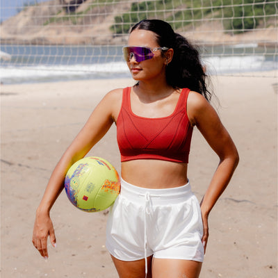 Óculos de Sol Esportivo Liftus Core - Roxo Espelhado | Transparente