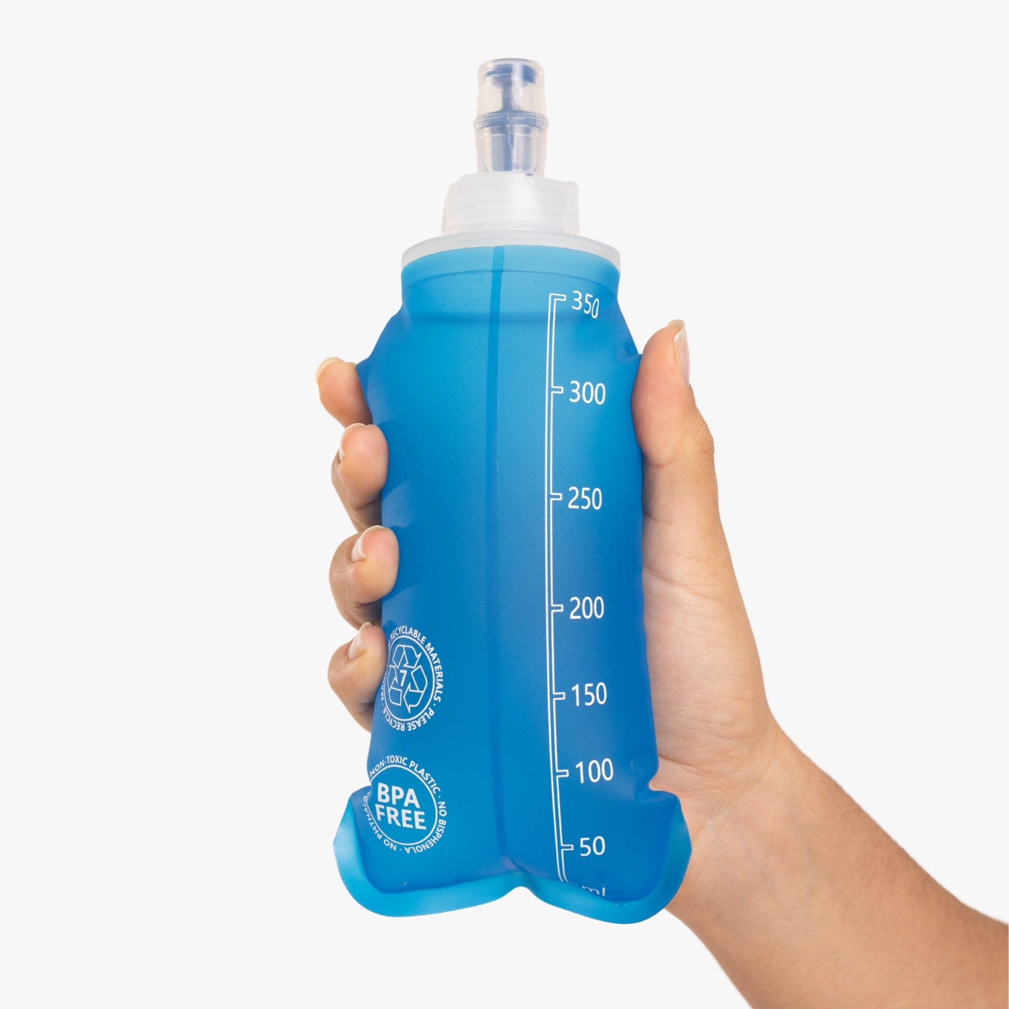 Garrafa Dobrável Liftus Soft Flask 350ml - Azul