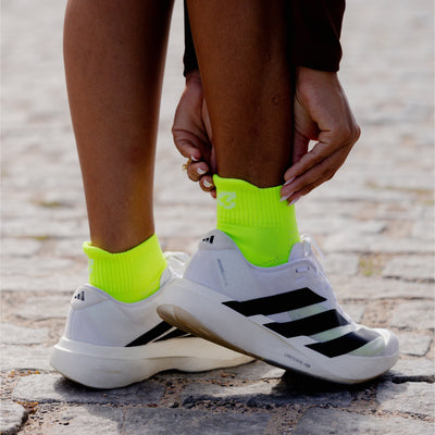 Meia Esportiva Liftus Performance - Cano Curto | Verde Limão