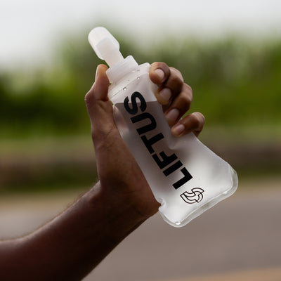 Garrafa Dobrável Liftus Soft Flask 350ml - Branco