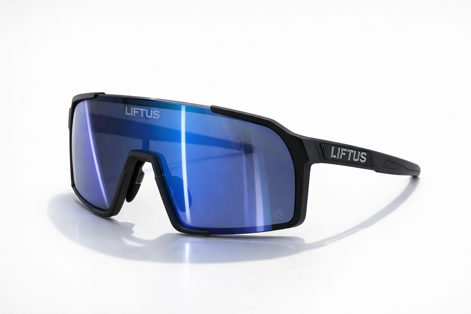 Óculos de Sol Esportivo Liftus Pace - Azul Espelhado | Preto