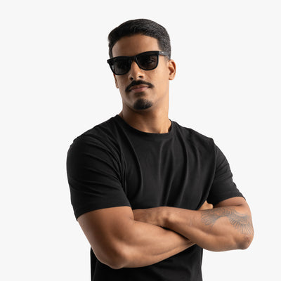 Óculos de Sol Casual Liftus Essential - Preto | Preto