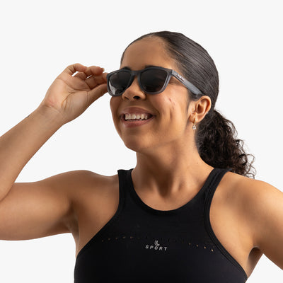 Óculos de Sol Casual Liftus Essential - Preto | Cinza Transparente