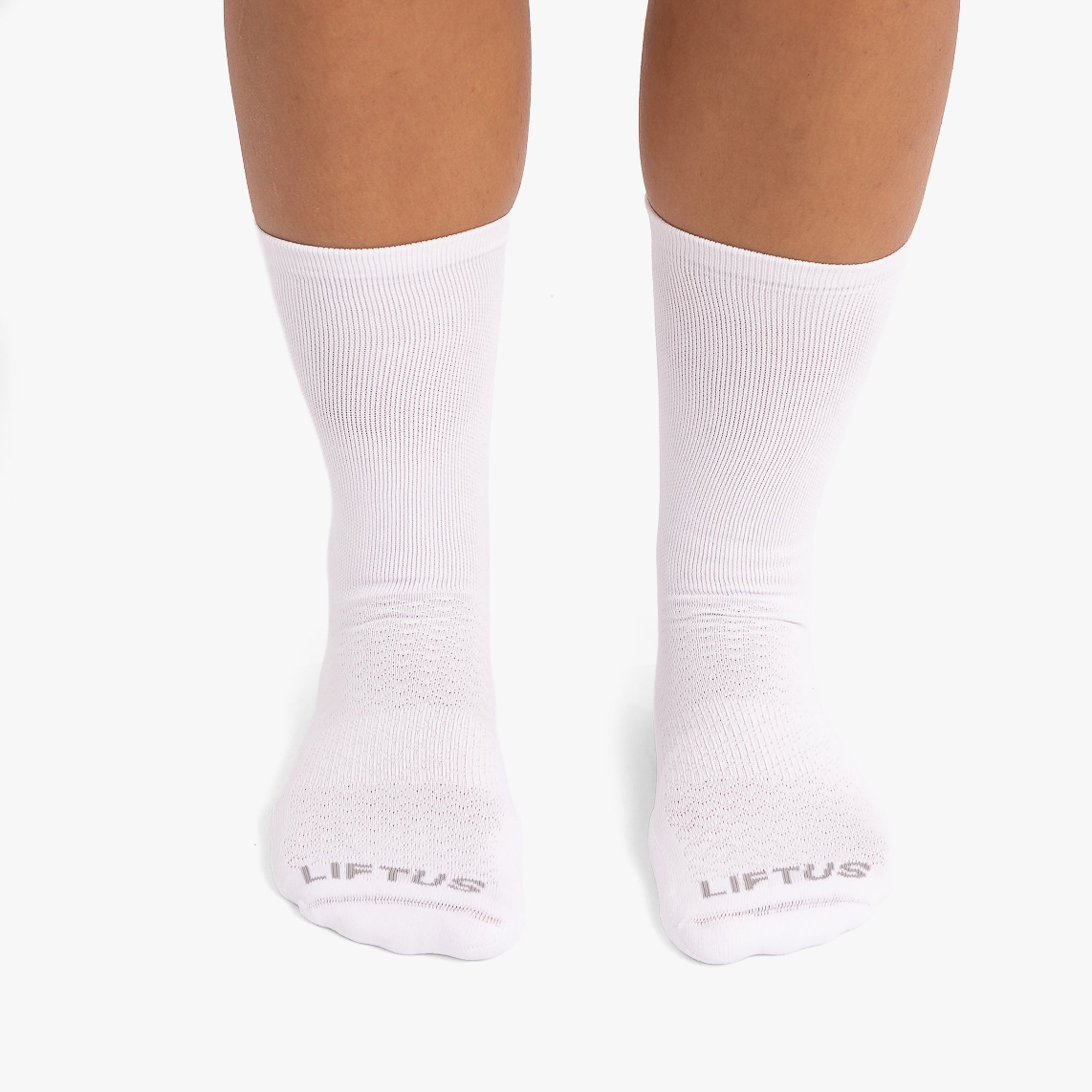 Meia Esportiva Liftus Performance - Cano Alto | Branco