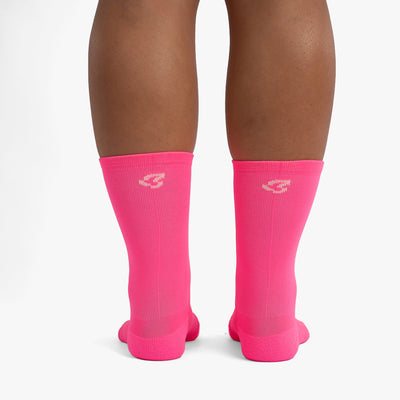 Meia Esportiva Liftus Performance - Cano Alto | Rosa Pink