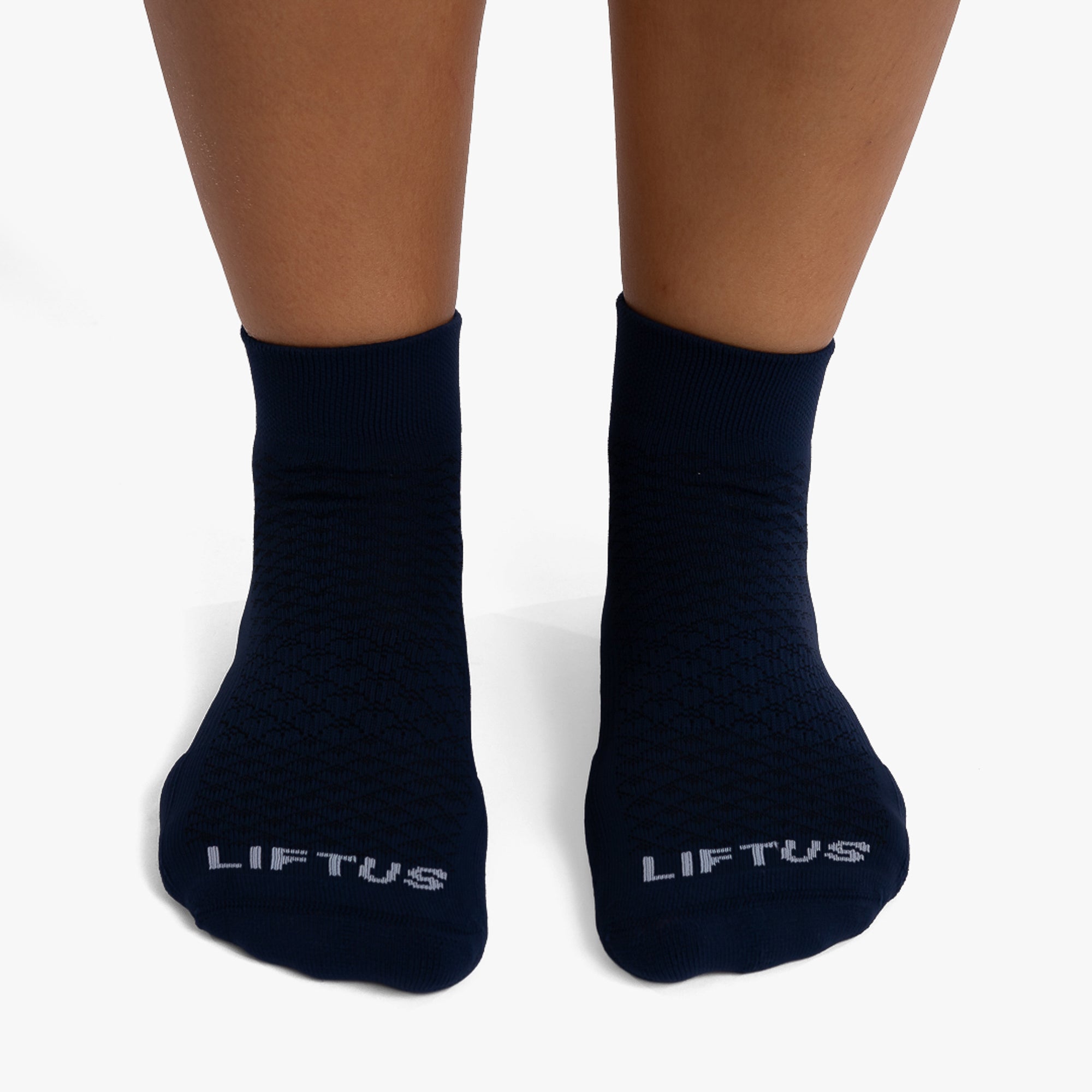 Meia Esportiva Liftus Performance - Cano Curto | Azul Marinho
