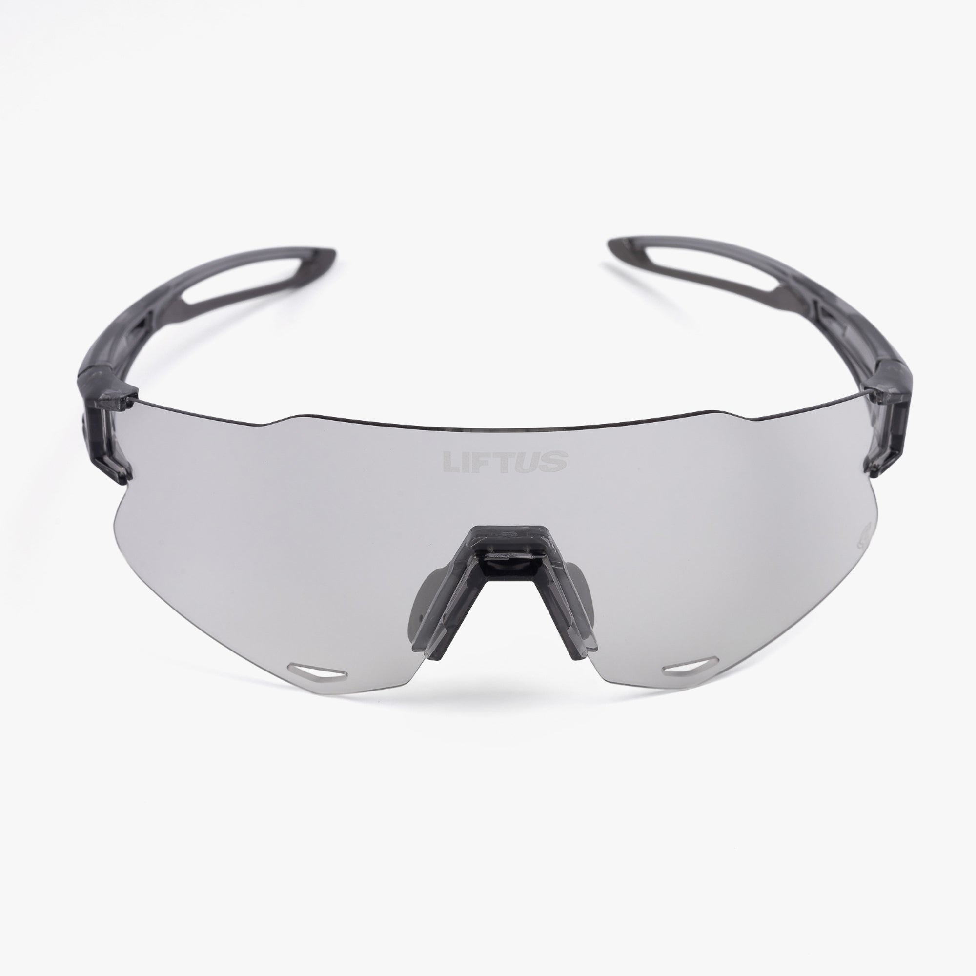 Óculos de Sol Esportivo Liftus Rise - Preto Fotocromático | Cinza Transparente