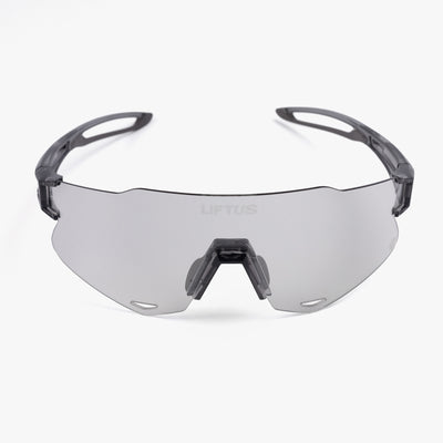 Óculos de Sol Esportivo Liftus Rise - Preto Fotocromático | Cinza Transparente