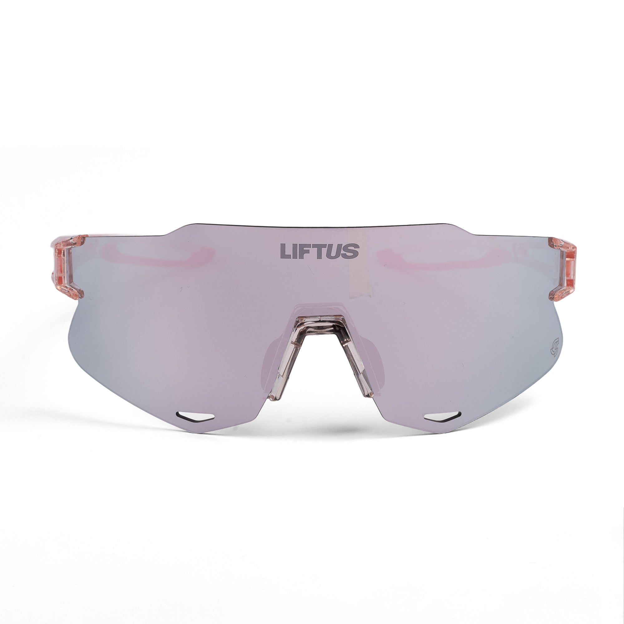 Óculos de Sol Esportivo Liftus Rise - Rosa Espelhado | Rosa Transparente
