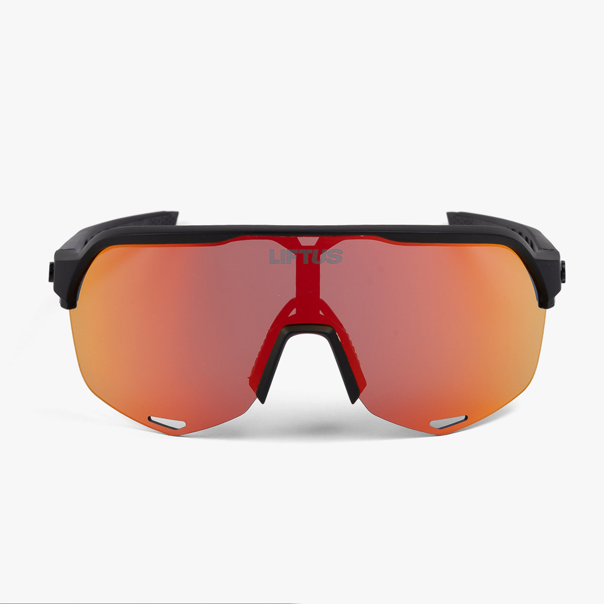 Óculos de Sol Esportivo Liftus Flow - Vermelho Espelhado | Preto