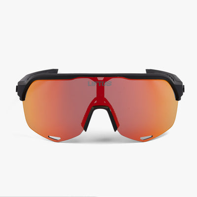 Óculos de Sol Esportivo Liftus Flow - Vermelho Espelhado | Preto