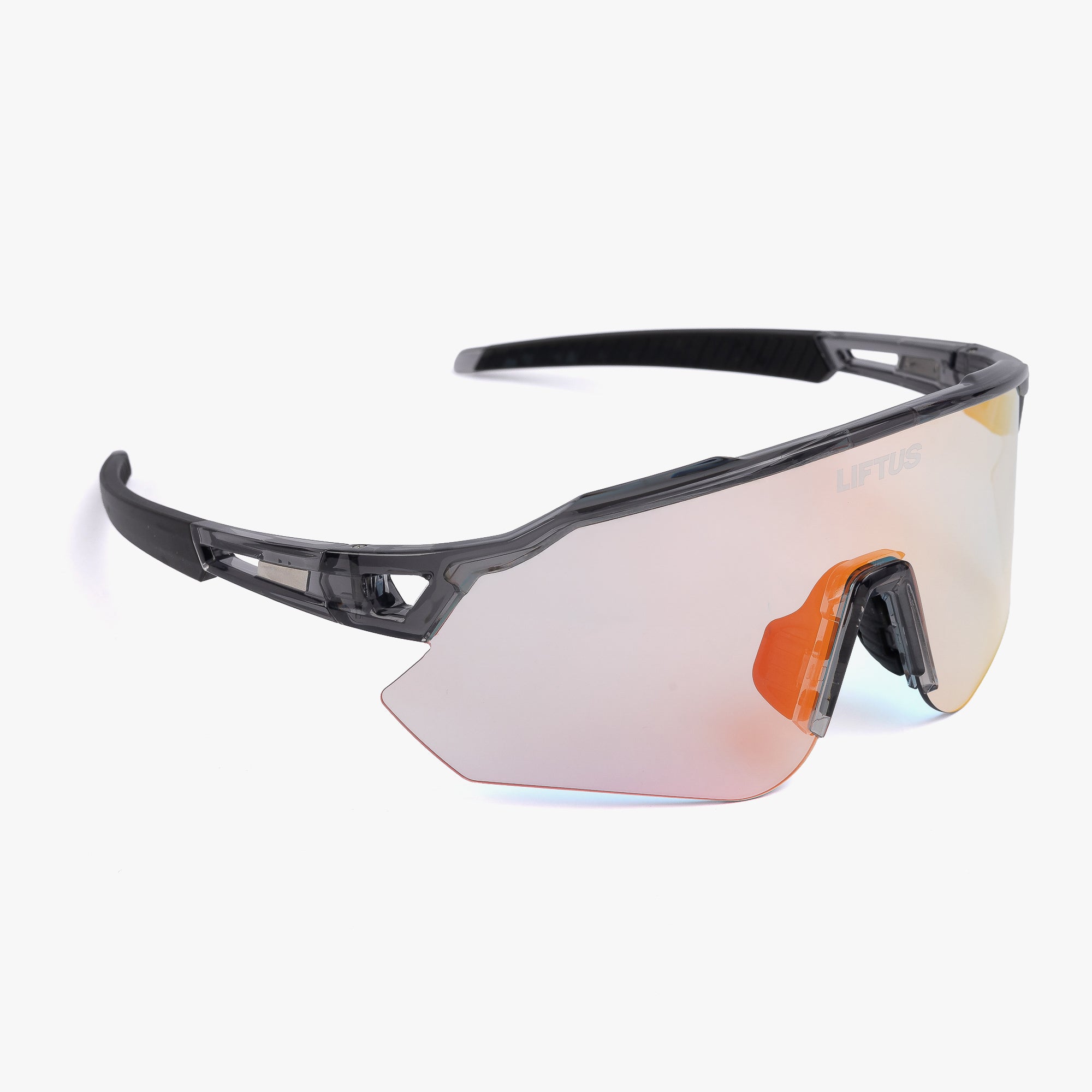 Óculos de Sol Esportivo Liftus Core - Vermelho Fotocromático | Cinza Transparente