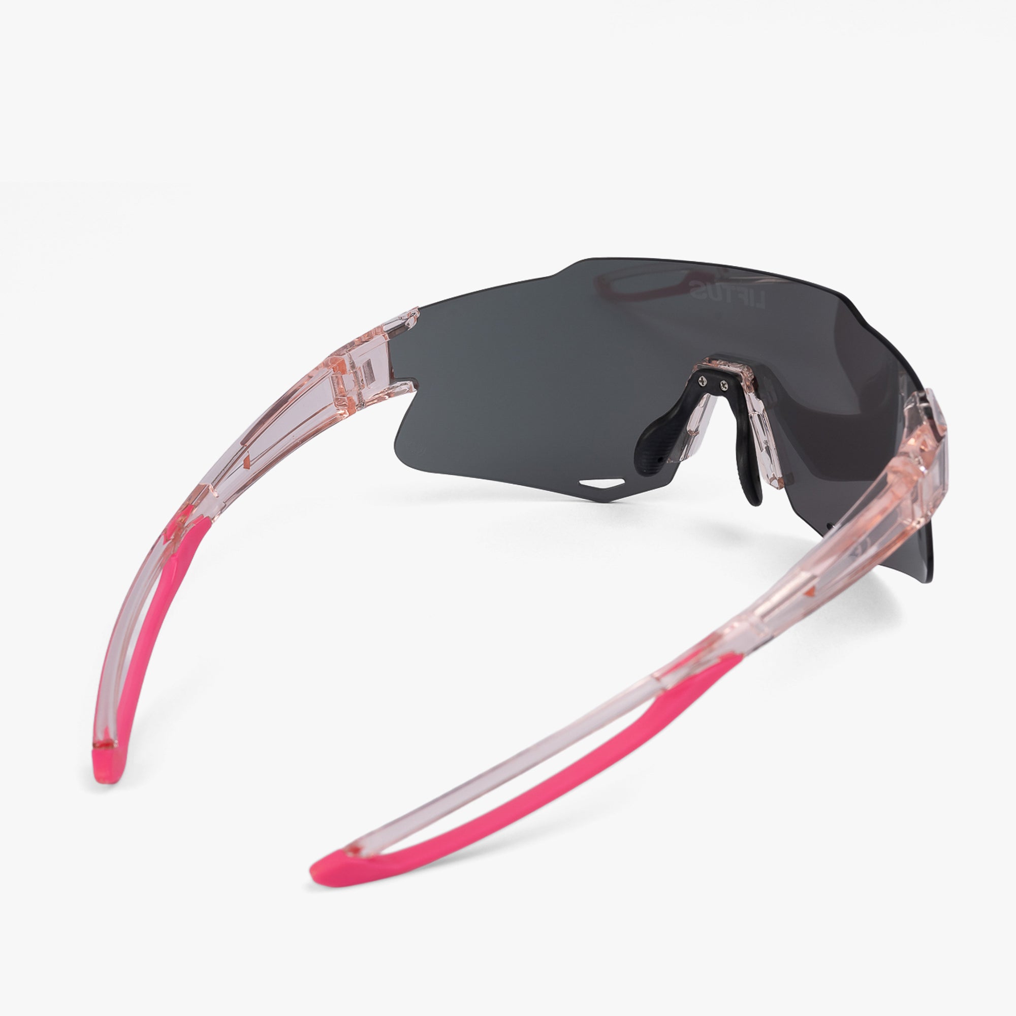 Óculos de Sol Esportivo Liftus Rise - Rosa Espelhado | Rosa Transparente
