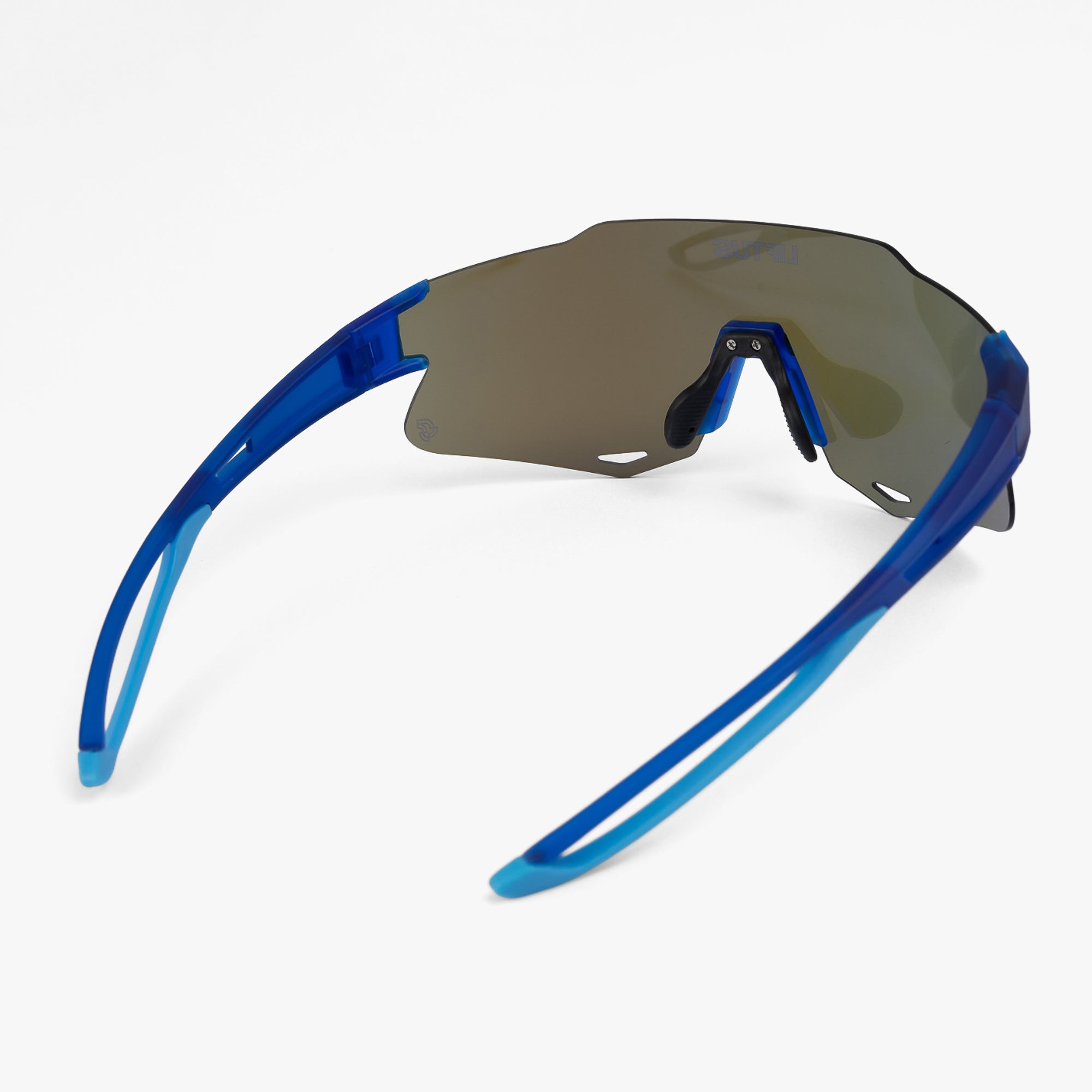 Óculos de Sol Esportivo Liftus Rise - Azul Espelhado | Azul Transparente