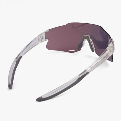 Óculos de Sol Esportivo Liftus Rise - Vermelho e Roxo Espelhado | Transparente