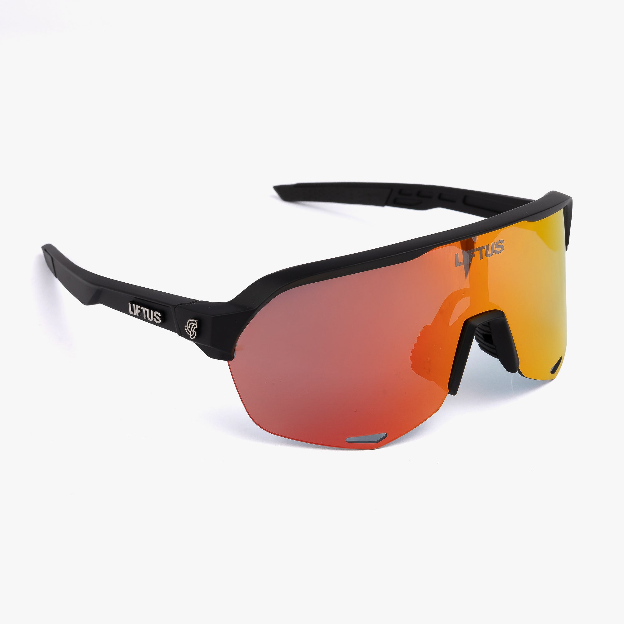 Óculos de Sol Esportivo Liftus Flow - Vermelho Espelhado | Preto