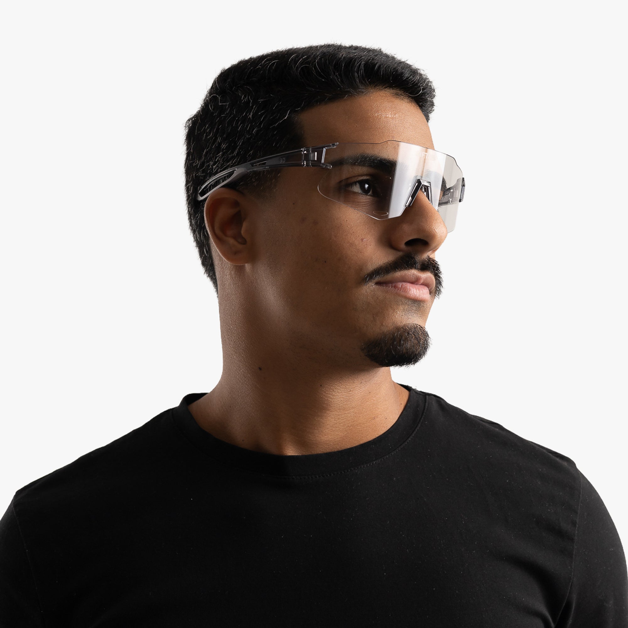 Óculos de Sol Esportivo Liftus Rise - Preto Fotocromático | Cinza Transparente