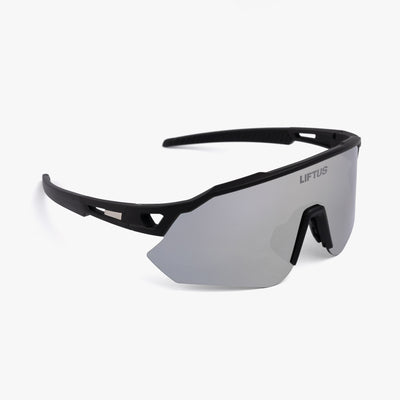 Óculos de Sol Esportivo Liftus Core - Prata Espelhado | Preto