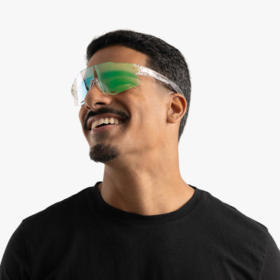 Óculos de Sol Esportivo Liftus Rise - Verde Fotocromático | Transparente