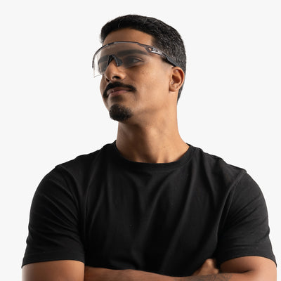 Óculos de Sol Esportivo Liftus Core - Preto Fotocromático | Cinza Transparente