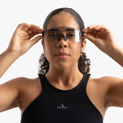 Óculos de Sol Esportivo Liftus Core - Preto Fotocromático | Cinza Transparente