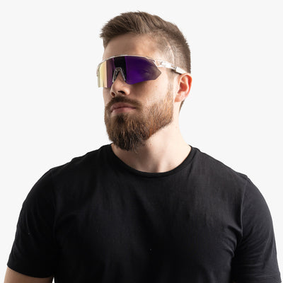 Óculos de Sol Esportivo Liftus Core - Roxo Espelhado | Transparente